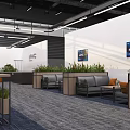 Modern Stylish Wine And Tobacco Shop With Comfortable Lounge Seats And Elegant Wooden Partition Designs