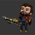 Characters Game Characters Game Characters Realistic Characters Cartoon Characters Handmade Cartoon Handmade 3d model