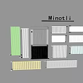 Stylish Minotli Radiators With Various Designs And Color Options For Home