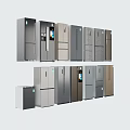 Modern Refrigerators and Freezers With Various Door Styles Sleek Designs And Neutral Colors