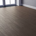 Dark Colored Wooden Flooring With Natural Wood Grain In Indoor Space Under Sunlight