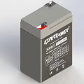 Two Different Branded Lead Acid Batteries In Gray And Black Cases