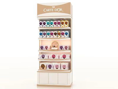 Modern Display Cabinet Chocolate Display Cabinet 3d model Modern Display Cabinet Chocolate Display Cabinet 3d model