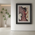 New Chinese Decorative Painting 3d model