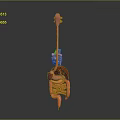 Medical Device 3D Anatomical Model Displaying Human Digestive System Organs for Education 3d model