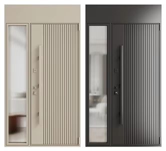 Anti-theft door entrance door 3d model