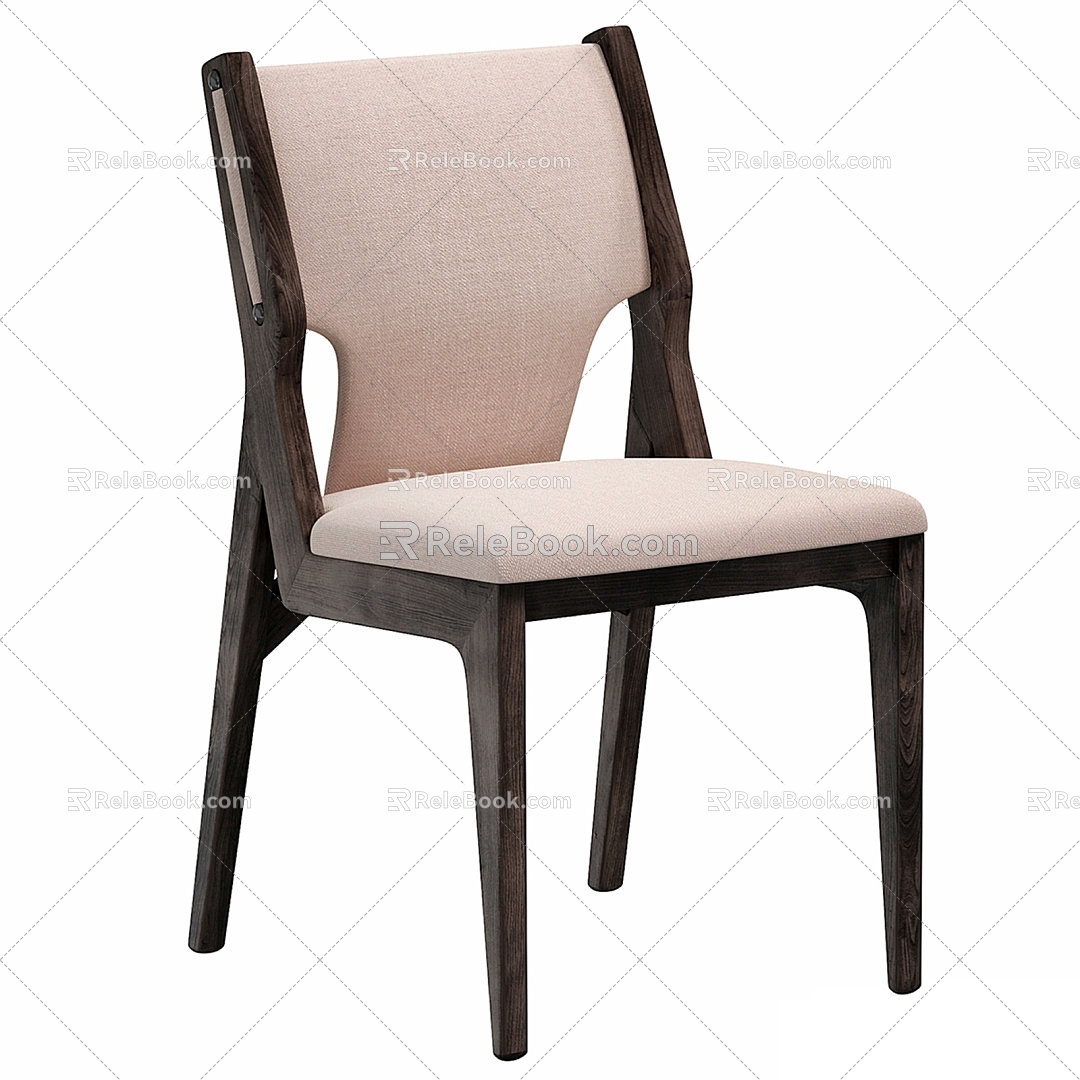 Emmemobili modern single chair 3d model