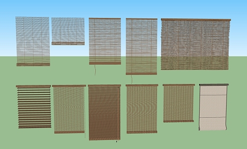 Hardware Blinds 3d model