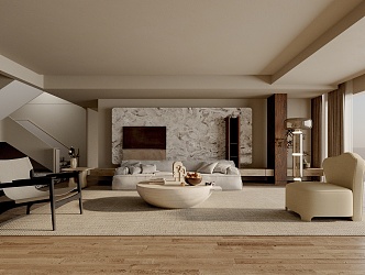 Living room 3d model