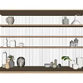 Modern display stand 3d model