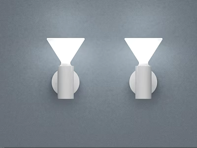 Modern wall lamp minimalist creative wall lamp 3d model