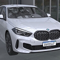 2024 BMW 118i Car Sedan 3d model