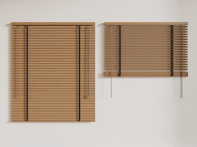 venetian blinds roller blinds 3d model