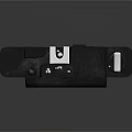 NIMSLIO 3D Picture Camera With Three Lenses And Black Design