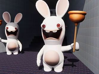 Mammal Rabbit 3d model