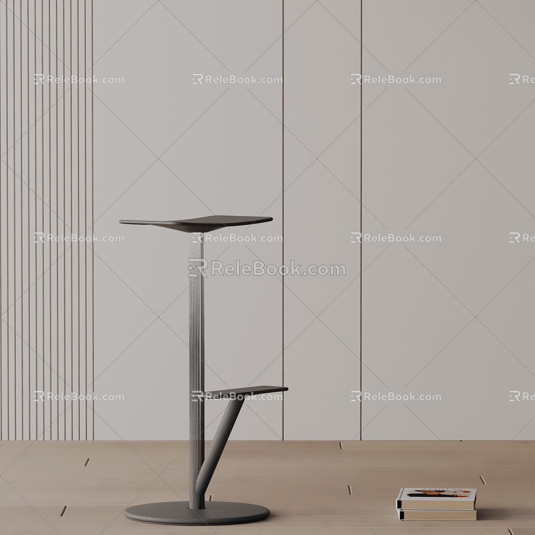 Modern Bar Chair 3d model