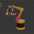 Robot Arm Mechanical Arm Robot Arm Robot Head Robot Parts Robot Hand Manipulator 3d model