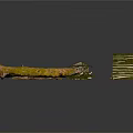 Plant Derived Natural Craft Materials Including Tree Trunk And Woven Green Parts