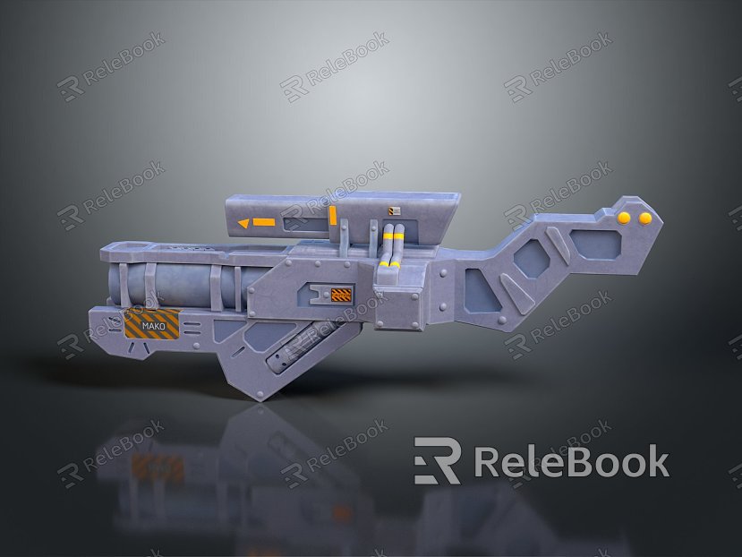 Science Fiction Weapon Future Weapon Science Fiction Equipment Concept Weapon Next Generation Weapon Next Generation Equipment model