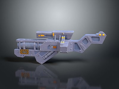 Science Fiction Weapon Future Weapon Science Fiction Equipment Concept Weapon Next Generation Weapon Next Generation Equipment 3d model