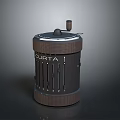 Curta Mechanical Calculator Classic Vintage Design With Intricate Mechanical Parts