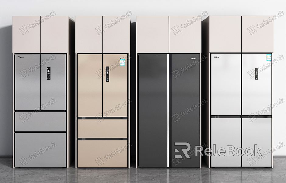 Modern Refrigerator Refrigerator Double Door Refrigerator model