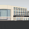 LAVANDE Hotel Facade Design With Modern White Exterior And Illuminated Windows