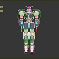 Modern Robot Mech Warrior Mech Soldier Machine Battlearm Mechanical Battlearm 3d model