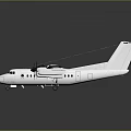 Space and Aerospace White Transport Aircraft With Multiple Engines Wing Structure For Rocket Missions 3d model