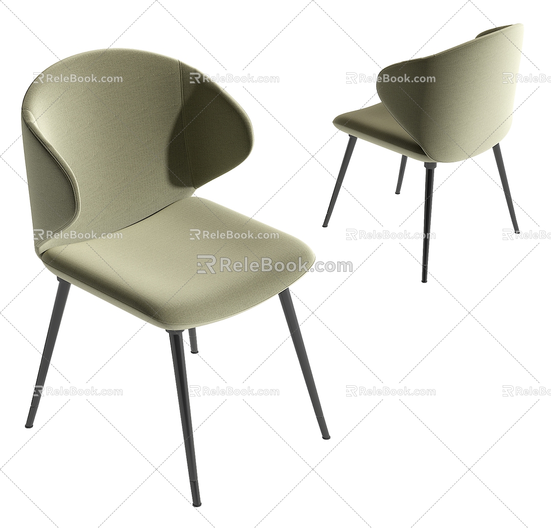 Modern Dining Chair 3d model