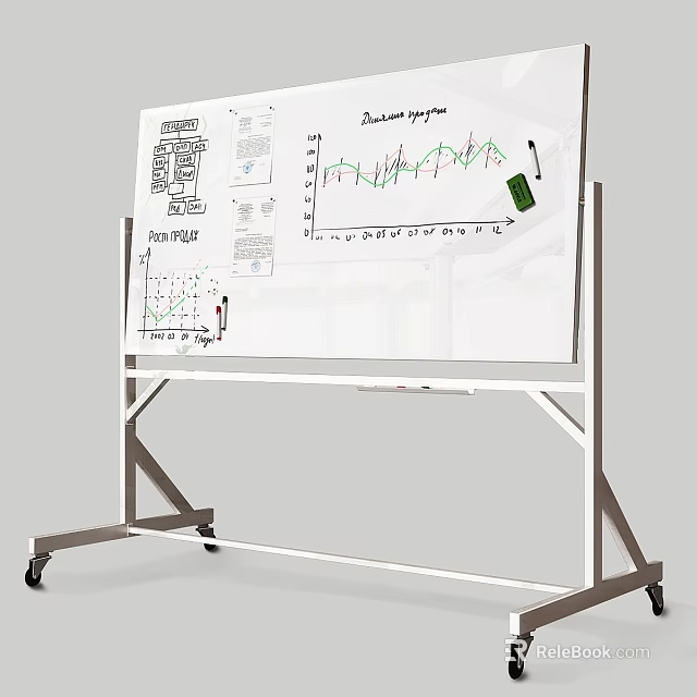 Assorted Musical Instruments And Art Supplies Display On Creative Workspace With Tools 3d model 