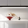 Simple long chandelier 3d model