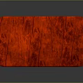 Red Table With Four Legs Sleek Design And Smooth Surface For Home Decor