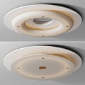 Modern Cream Style Ceiling Lamp Light Luxury Minimalist 3d model