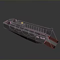 Gray Long Industrial Structure Featuring PA 13.22 Circular Openings And Step Design