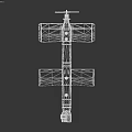 Military Weapon Drone With White Wing Structure And Surveillance Payload Design