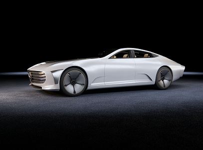 Hyundai Mercedes-Benz concept car 3d model