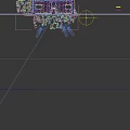 Industrial Factory Complex With Well Arranged Plants Circular Building And Green Trees