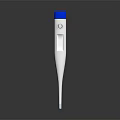 Accurate Digital Medical Thermometer With Blue Top White Body And LCD Display For Temperature Measurement