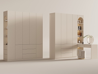 Simple wardrobe dresser 3d model