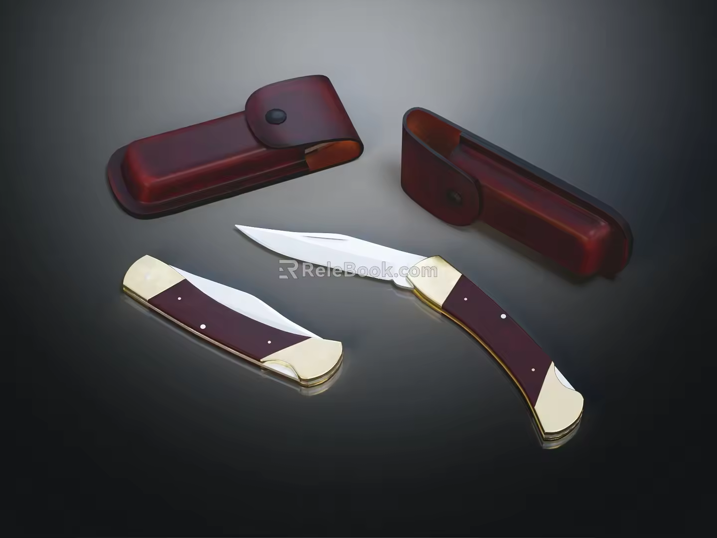 Modern Dagger Sword 3d model