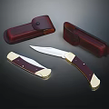 Modern Dagger Sword 3d model