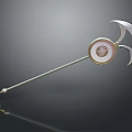 Scepter Ancient Scepter Cane Ancient Scepter Magic Scepter Metal Scepter Classical Scepter Magic Scepter 3d model