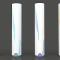 Modern Column 3d model