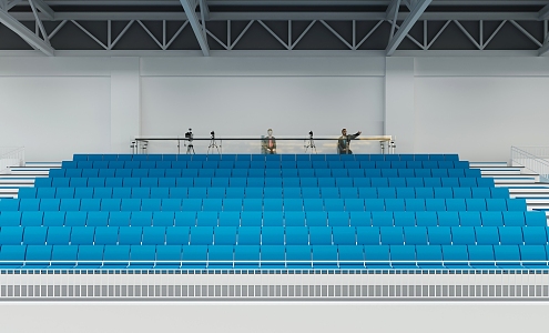 Modern Stadium bleachers 3d model