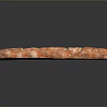 Bread sandwich bread pudding bean paste bread cheese bread big column bar breakfast bread European bread 3d model