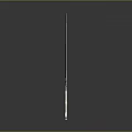 Classic Metal Sword With Sharp Blade And Decorative Hilt Guard Design