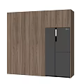 Embedded refrigerator 3d model