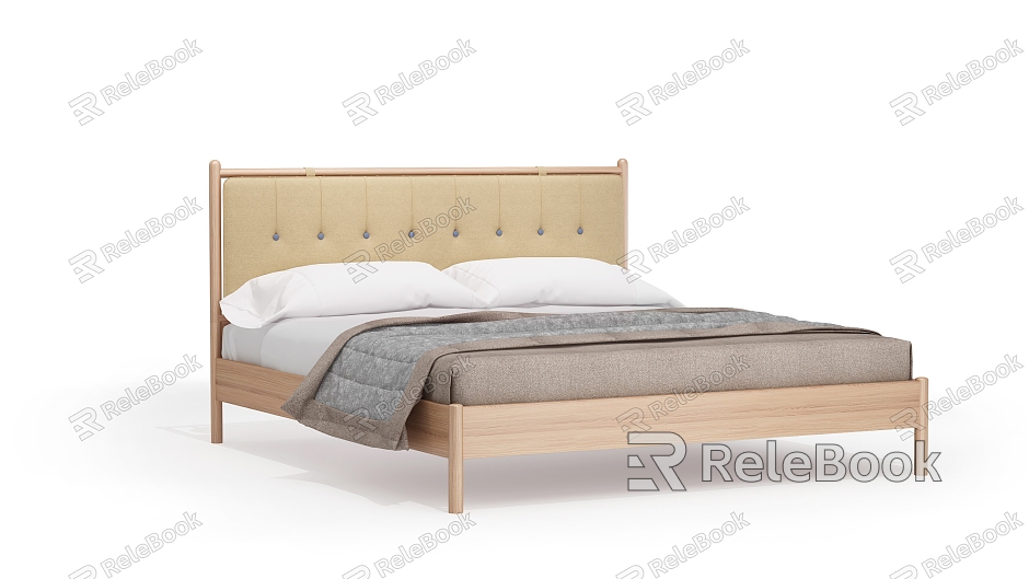 Modern Double Bed model