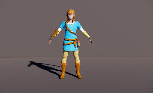 Characters 3d model